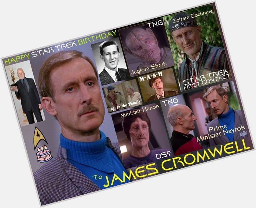 Happy birthday James Cromwell, born January 27, 1940.  