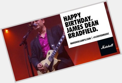 Happy birthday to Manic Street Preachers frontman, James Dean Bradfield 