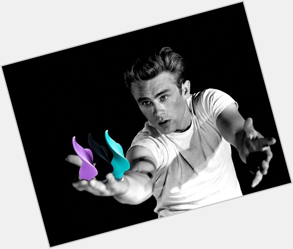 This is my new favorite thing. Happy birthday, James Dean. 