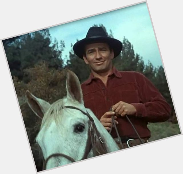 Happy birthday James Drury aka The Virginian  my favorite Cowboy 