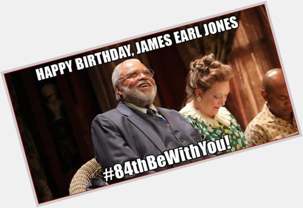 Happy Birthday James Earl Jones! Looking forward to seeing you again soon in 