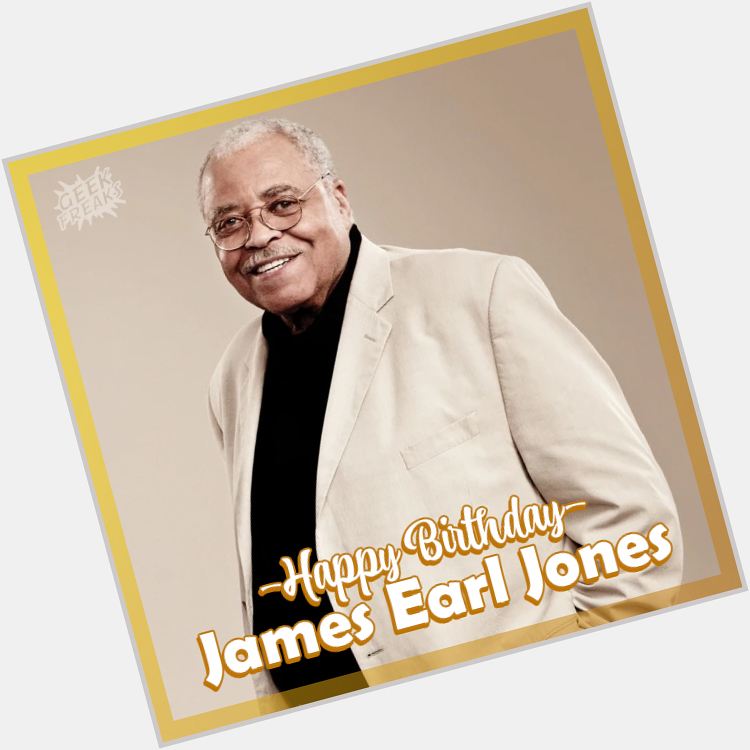 Happy 92nd Birthday to the wonderful James Earl Jones! 