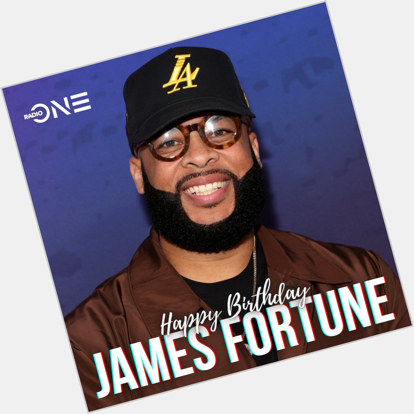 Wishing James Fortune a very happy birthday! 