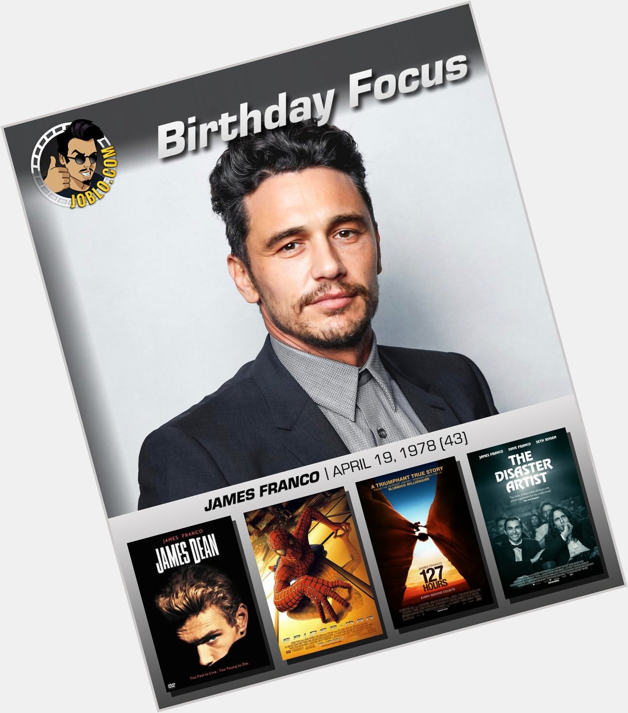 Wishing James Franco a very happy 43rd birthday!
What\s your favorite performance of his? 