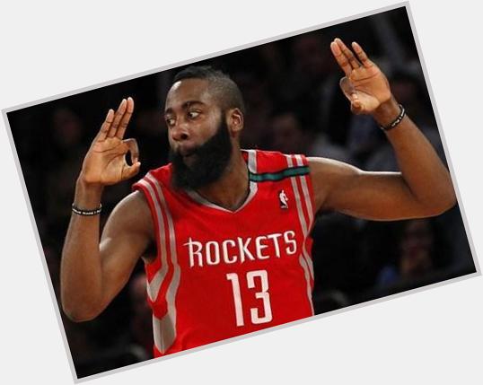 Happy birthday to James Harden, who turns 25 today. His beard is 30. 