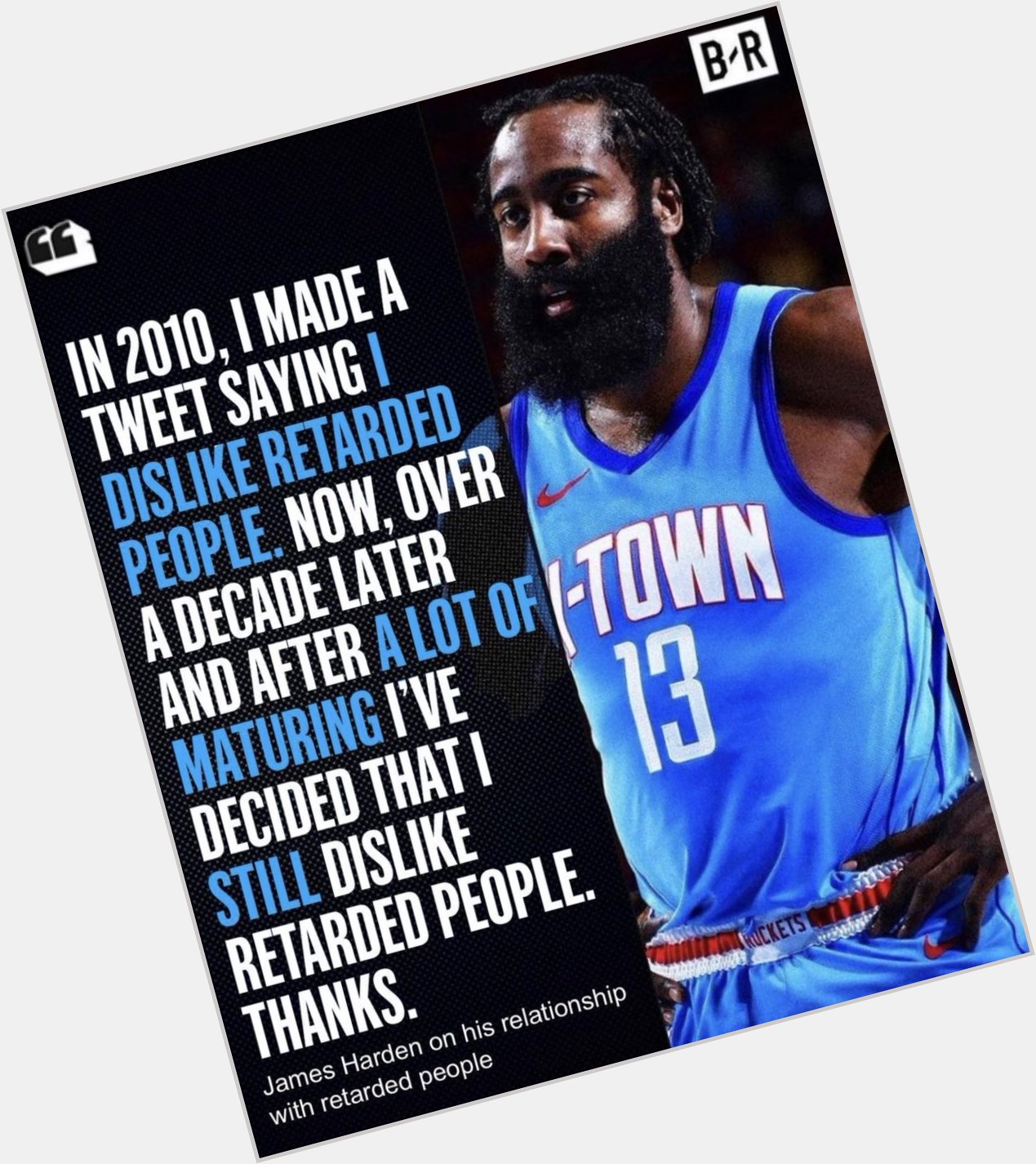 Happy Birthday James Harden! Hope this year doesn t bring another tragic playoff collapse 