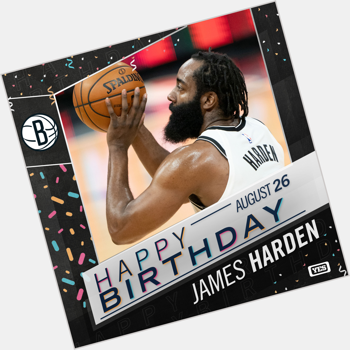 Happy birthday, James Harden! 