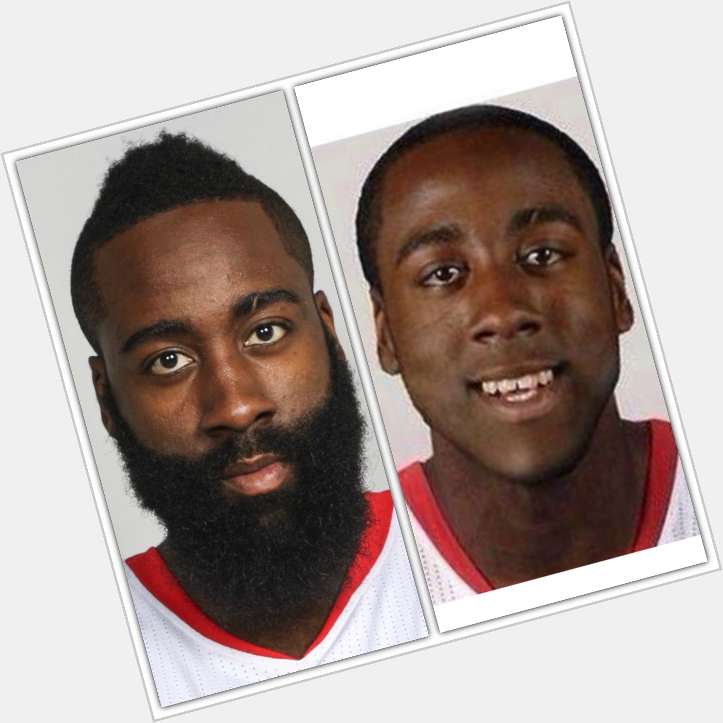 Happy 30th birthday to James Harden. To celebrate, here\s a picture of him without his famous beard.... 