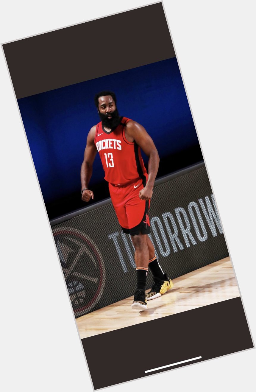 Happy birthday to the mvp James Harden who turns 31 and it s GAMEDAY lets get it    