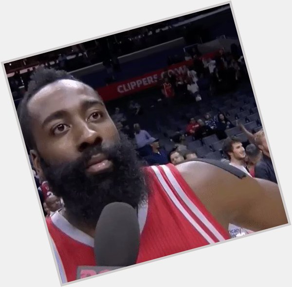 Birthday mood. Happy birthday James Harden, and thank you for giving us one of the best gifs ever! 