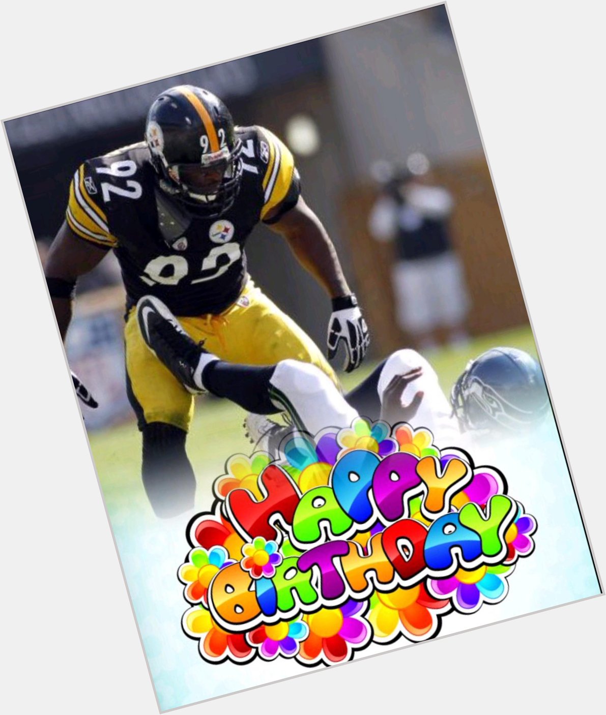 Happy Birthday to James Harrison! Harrison went to 5 Pro Bowls, has been an All-Pro twice and has 2 super bowl rings! 