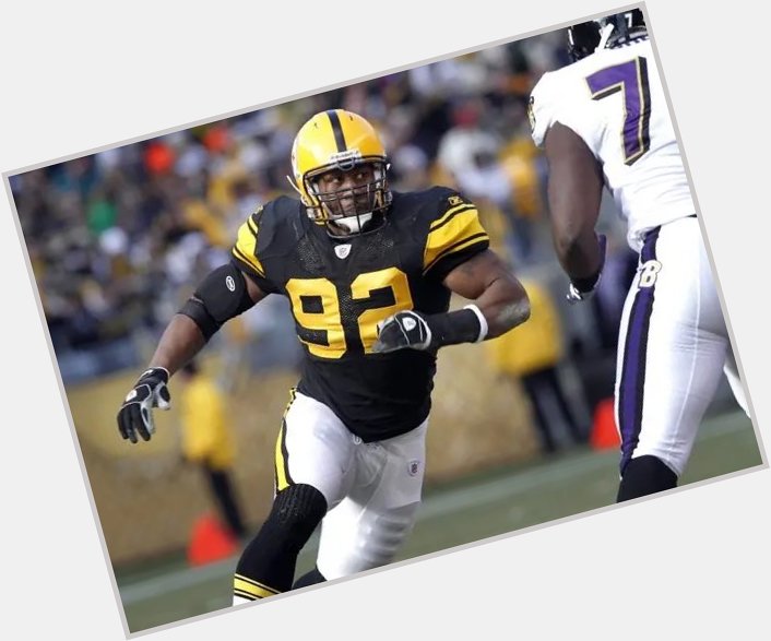 Happy Birthday to James Harrison  Luv those Steelers! 