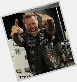Happy birthday to the greatest metal frontman ever. s James Hetfield.  My fav since the 5th grade 