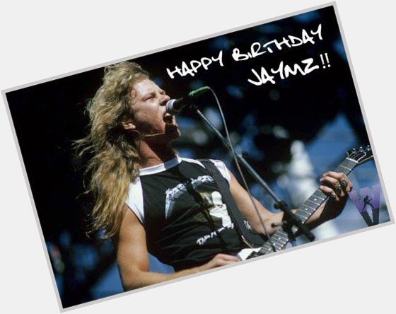 Happy 52nd Birthday to the one and only James Hetfield! 