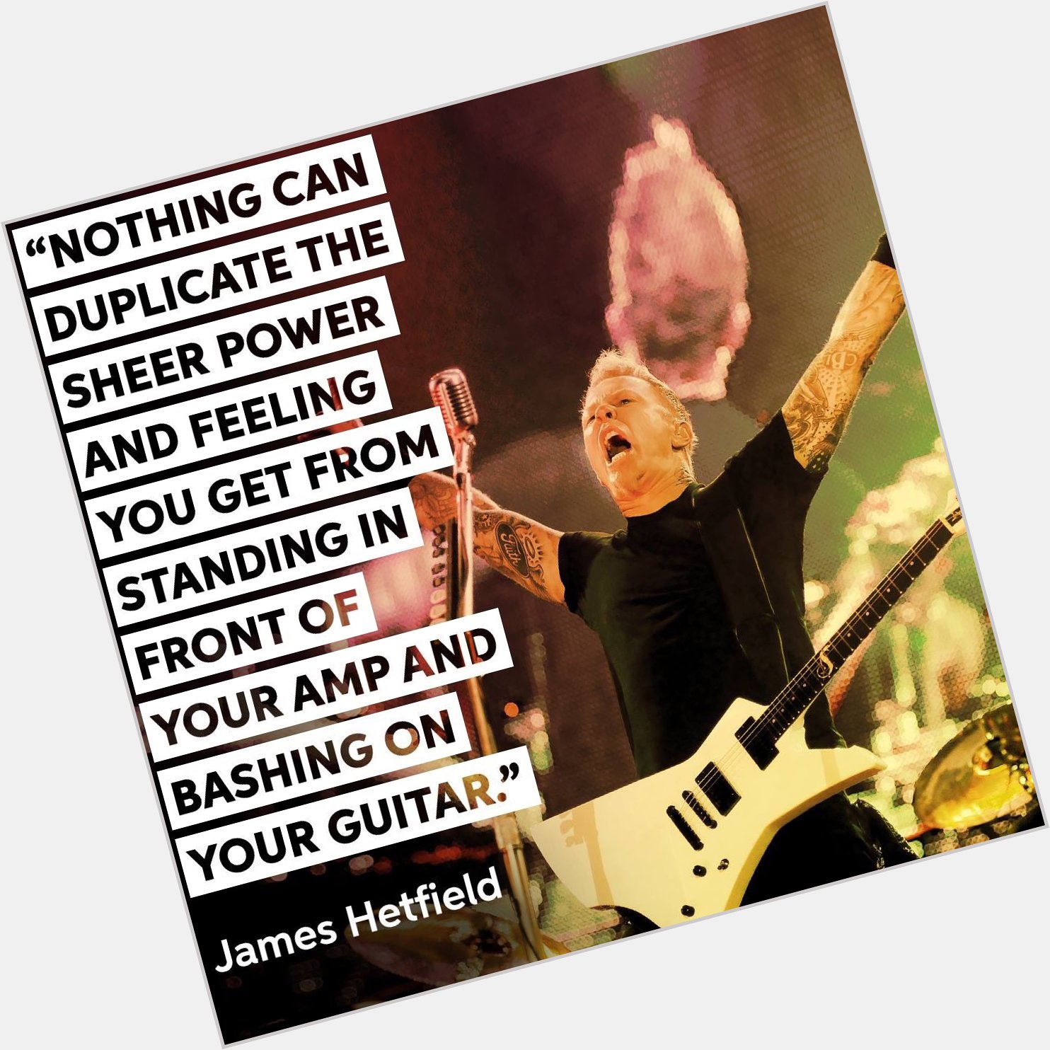   Happy 54th birthday, James Hetfield - 