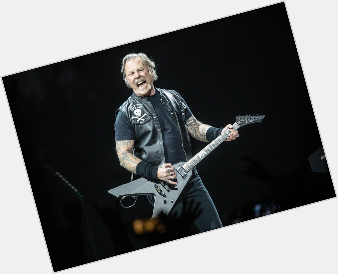 Happy birthday to the one and only Mr. James Hetfield! You fkn rule, 