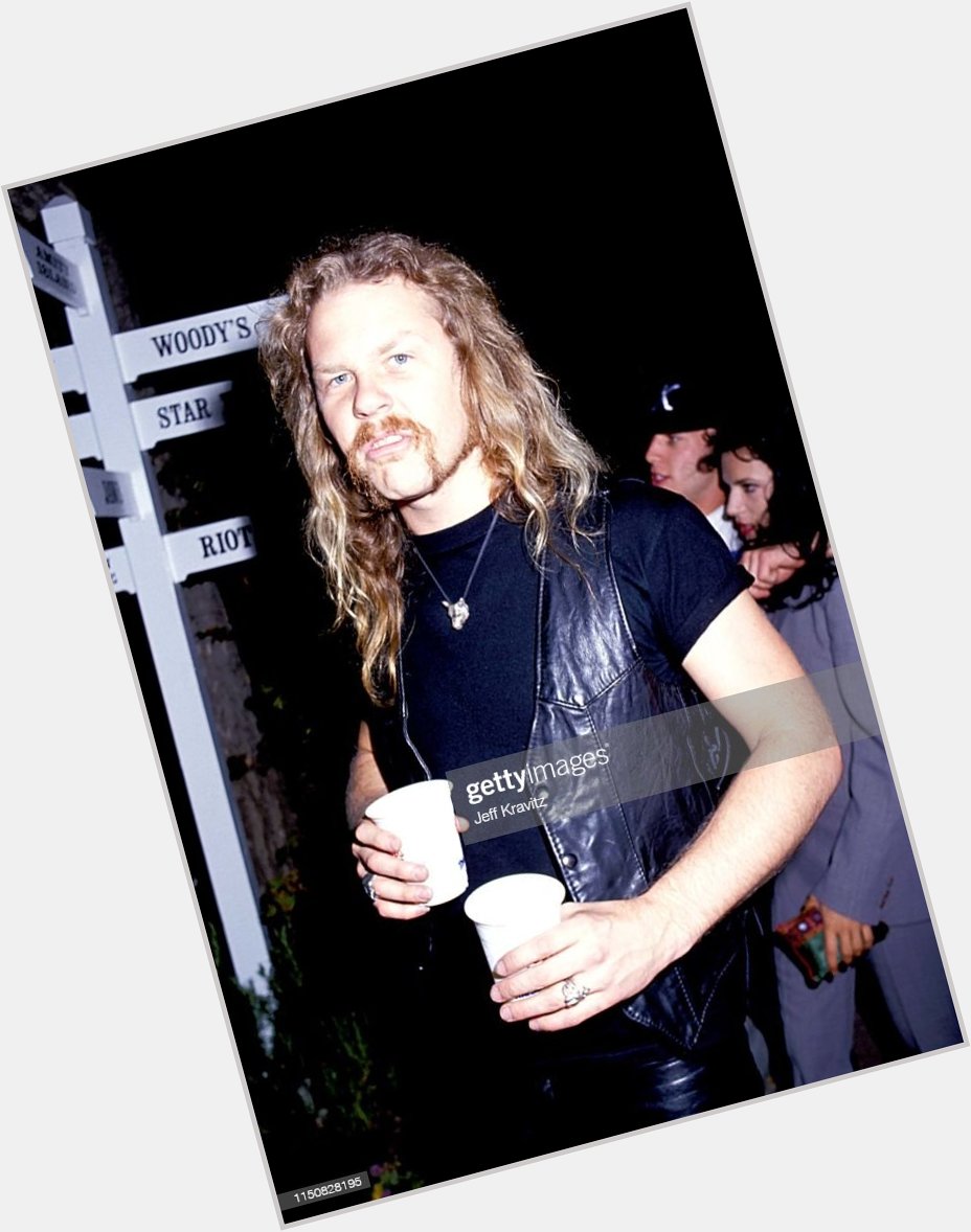 Happy birthday to James Hetfield, who was 26 in this picture. The Arn Anderson of metal. 