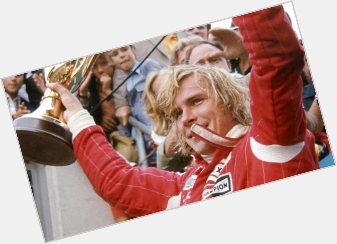 James Hunt would have been 73 years old today, happy birthday champ. 