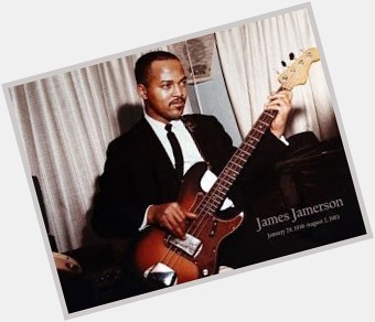 Happy birthday to James Jamerson! 