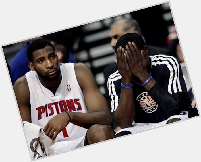 Happy Birthday James Johnson! As our gift to you, here\s a sad picture of Andre Drummond 