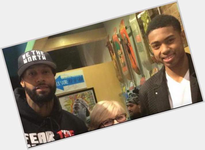 Happy birthday 7 years ago I met James Johnson and Bruno Caboclo.   