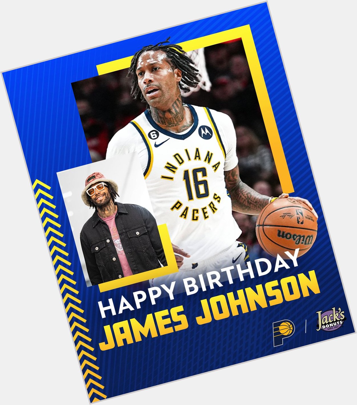 Wishing a happy birthday to the vet, James Johnson.  | 