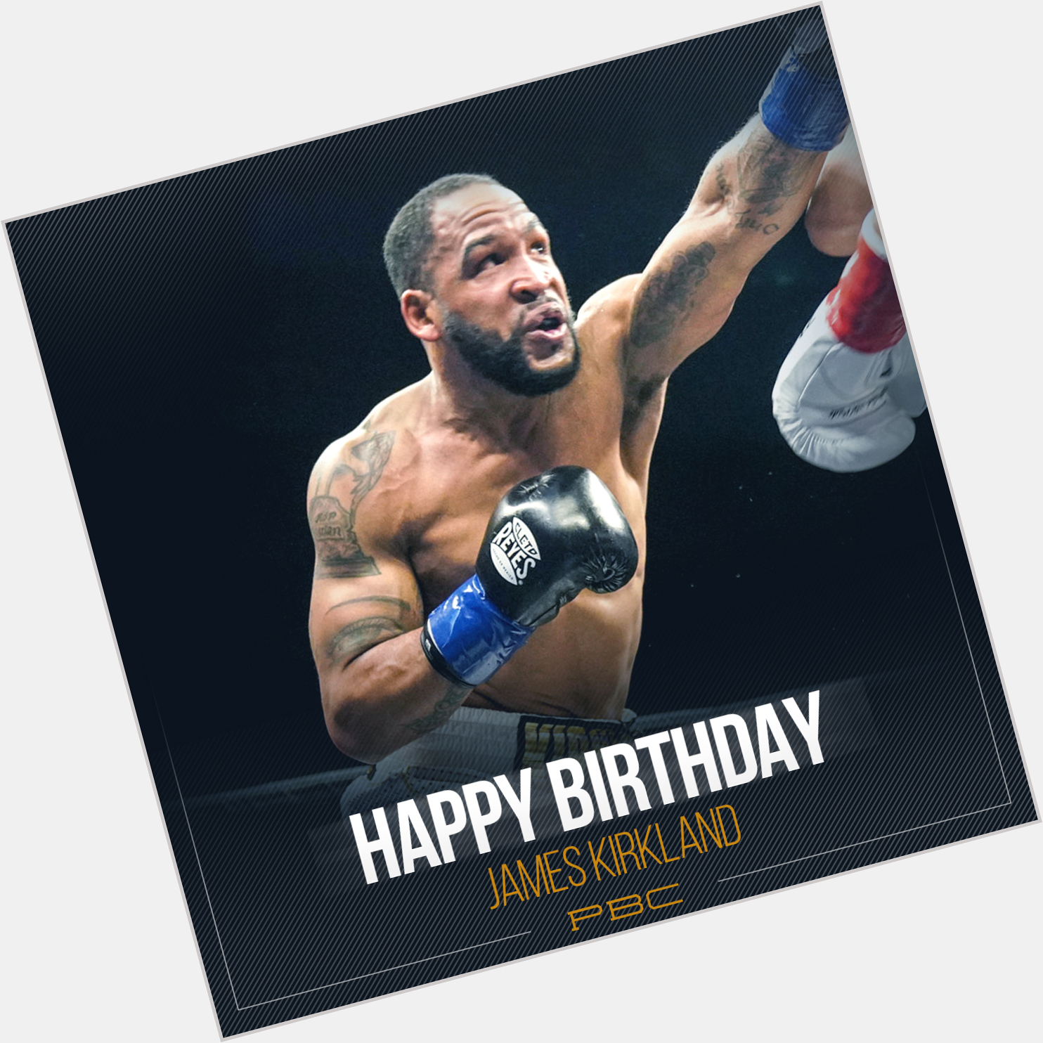 LIKE & REmessage to wish knockout artist James Kirkland a Happy Birthday!  