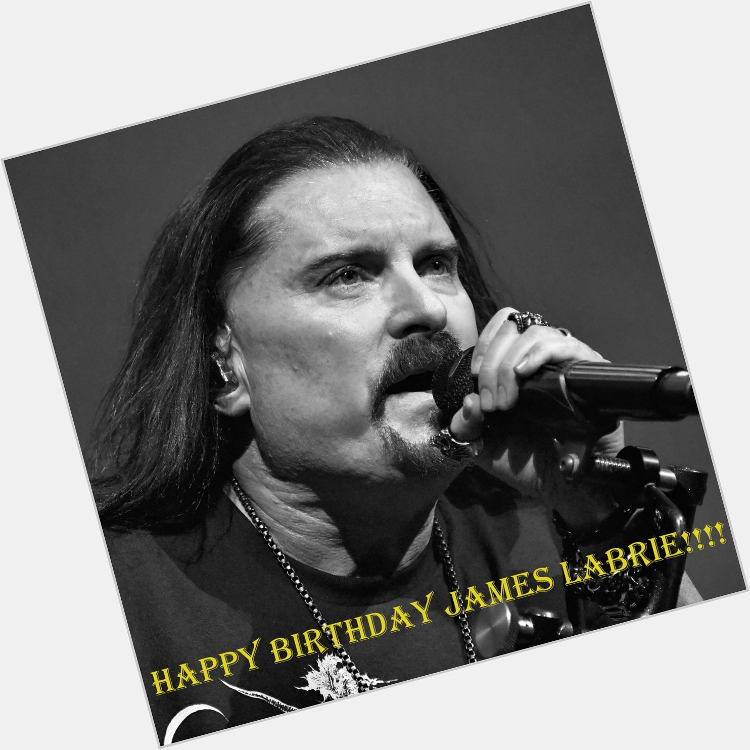 Happy Birthday to James LaBrie, the talented vocalist of Dream Theater     