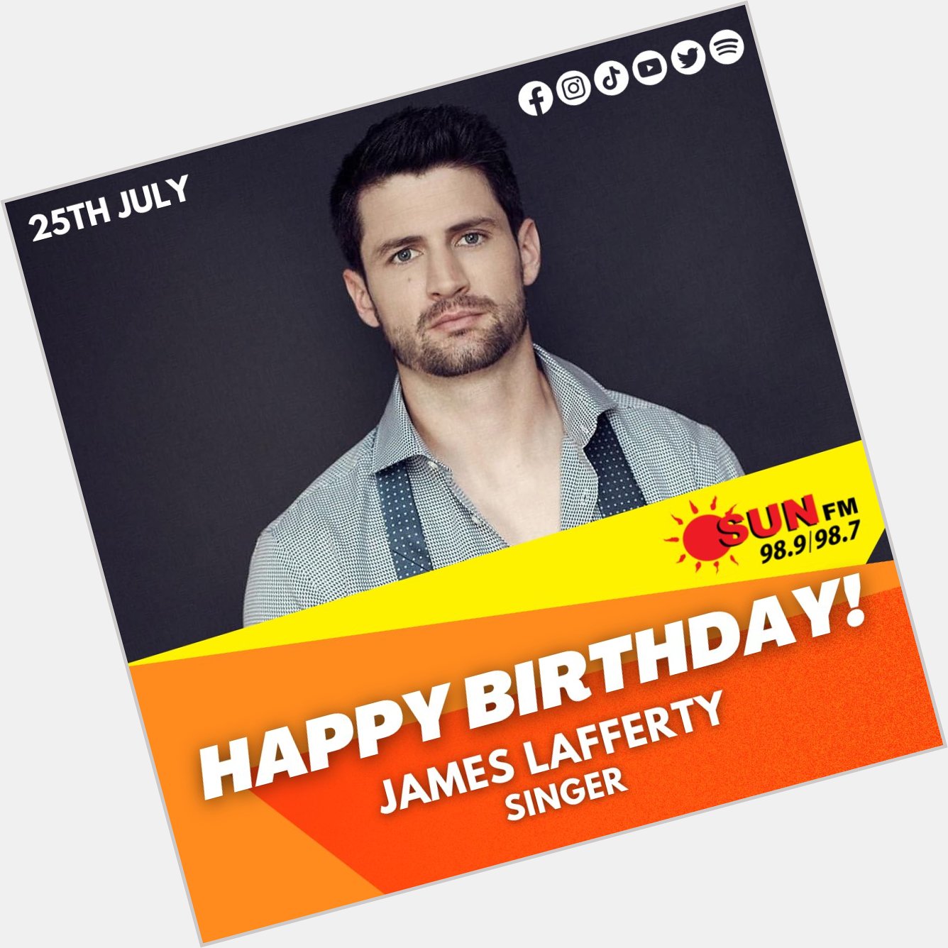 Happy Birthday James Lafferty!  