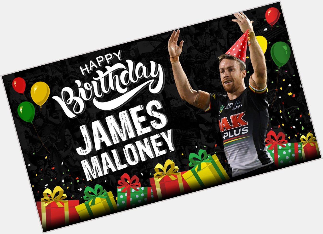 A huge Happy Birthday to our skipper James Maloney - 32 today!     