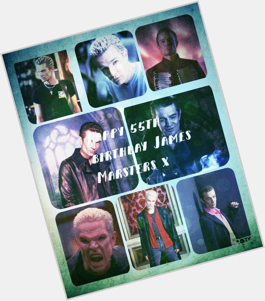 Happy birthday James Marsters! Hope your day is as fantastic as you!  