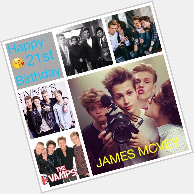 Happy 21st birthday James McVey, have a great birthday love you so much hope I get to meet you one day xxxxxx 