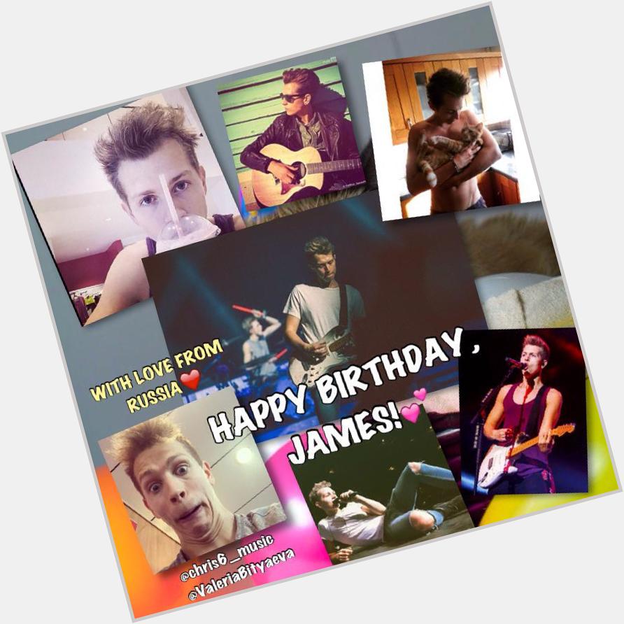 HAPPY BIRTHDAY, James McVey  I hope you have a great day Russian fans love you    