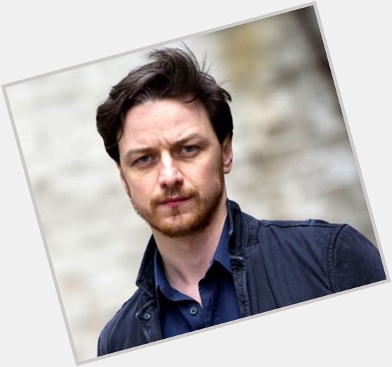 He\s not on message but happy 38th birthday to James McAvoy anyway because he really is pretty awesome 
