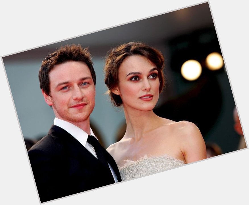 Keira Knightley and James McAvoy at the 64th Venice Film Festival (2007)Happy Birthday James McAvoy!! 