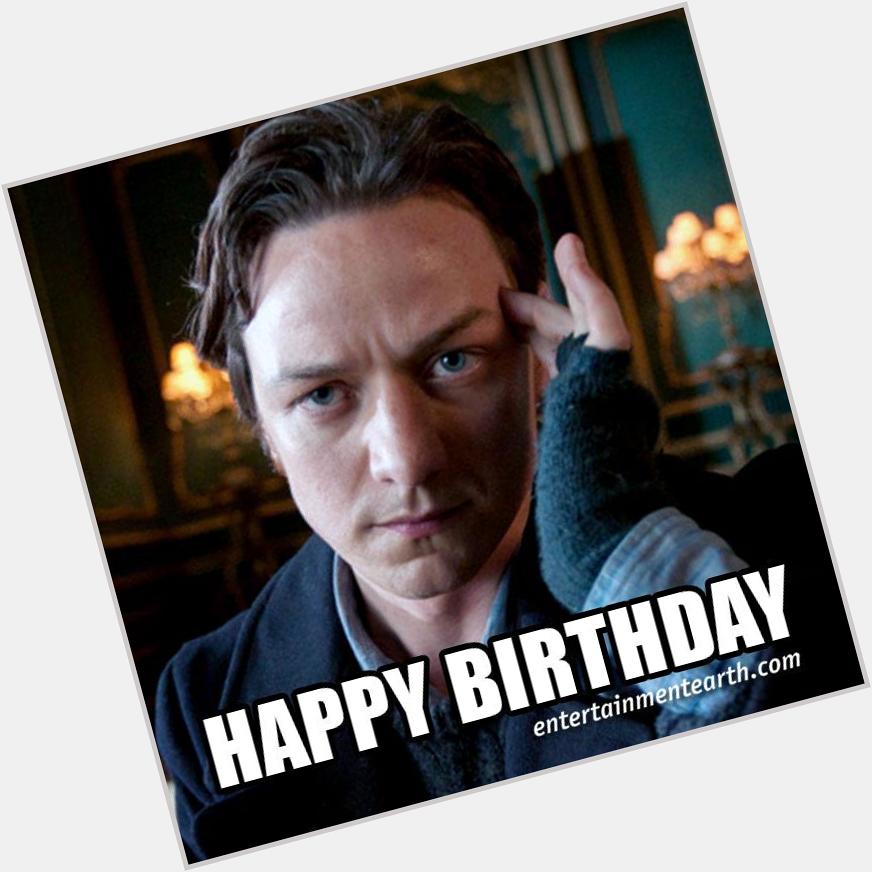 Happy 36th Birthday to James McAvoy of X-Men ! Shop Collectibles:  
