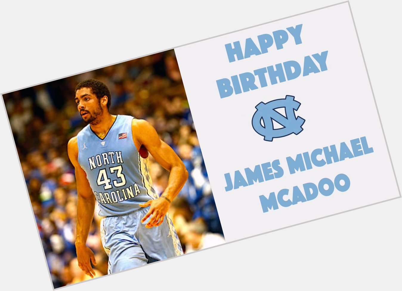 Happy 26th Birthday to James Michael McAdoo  -2x All-ACC Team (2013, 2014) 