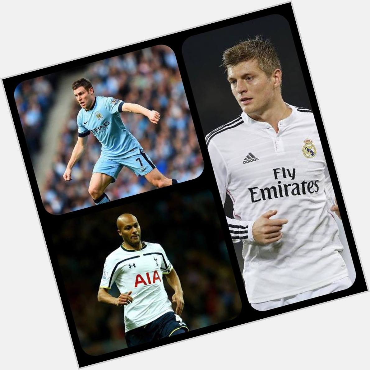 HAPPY BIRTHDAY! To Man City\s James Milner, Tottenham\s Younes Kaboul and Real Madrid\s Toni Kroos!  