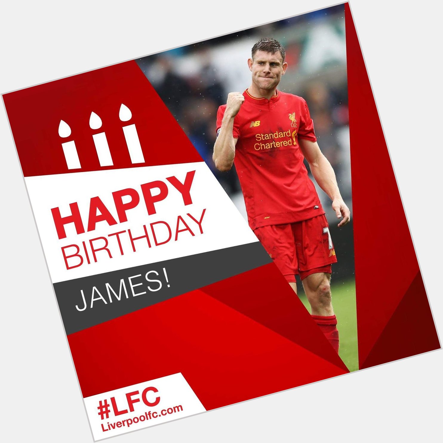 Happy birthday james milner hope you have a brill day       