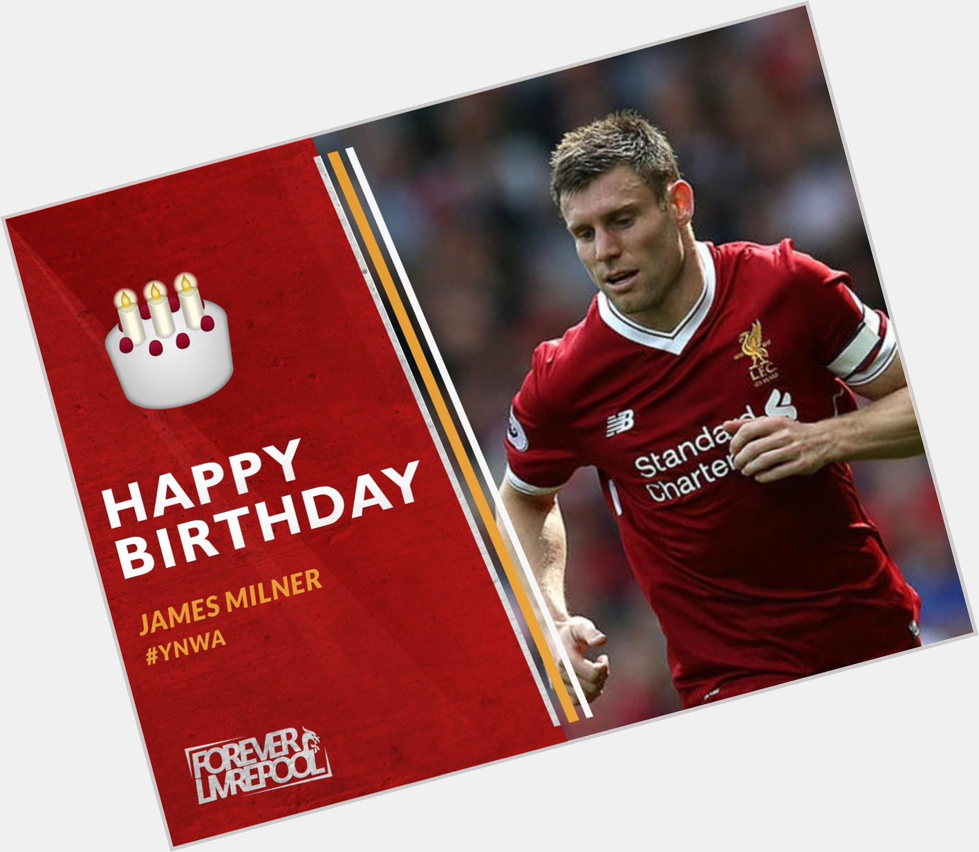 Happy Birthday to our vice captain, James Milner       
