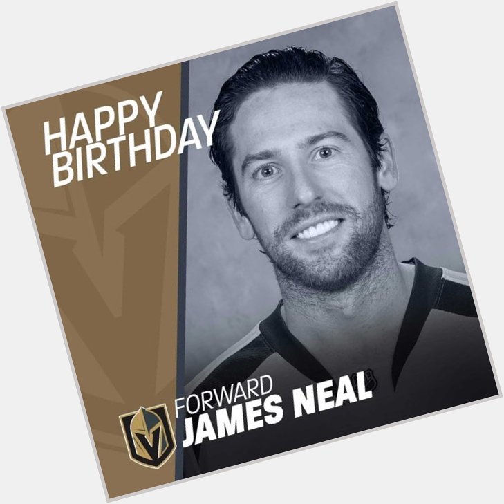 Happy late birthday to our forward James Neal!! 