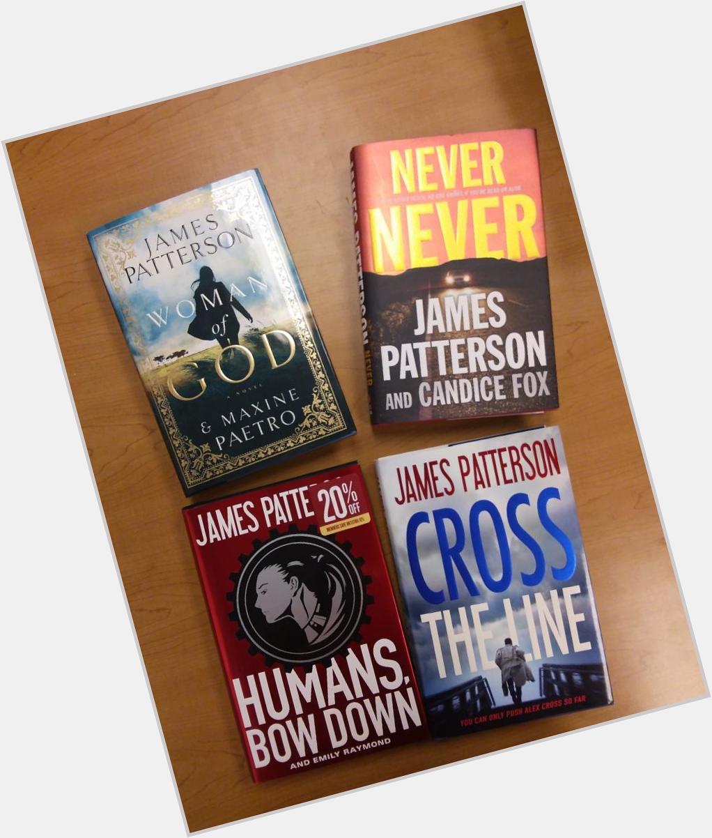 Happy Birthday James Patterson! What\s your favorite JP book?  