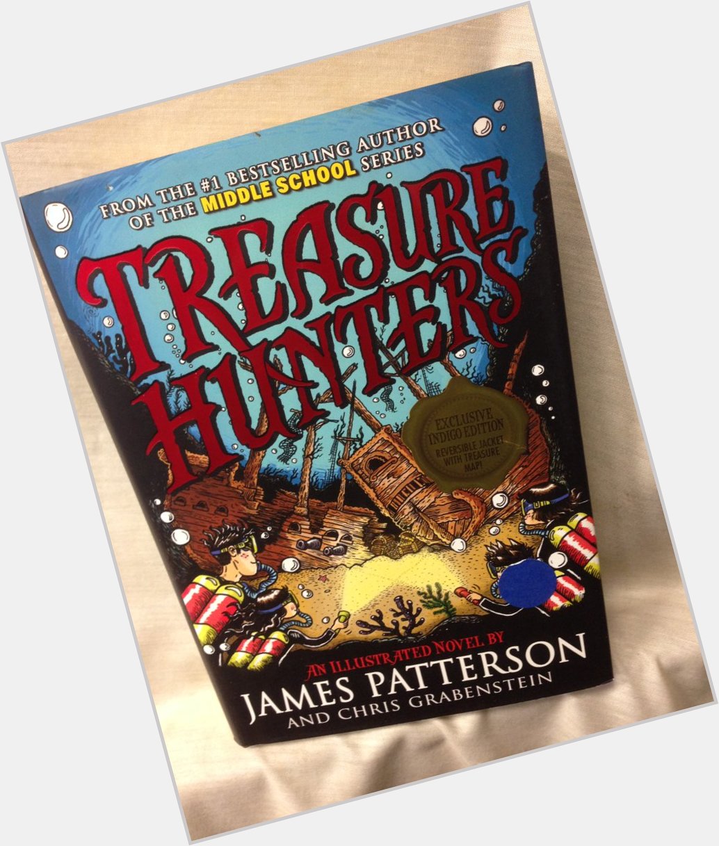 Happy Birthday James Patterson! His Treasure Hunter series is action-packed and entertaining! 