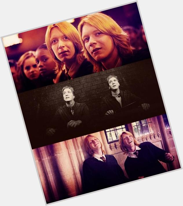 Happy birthday to our Fred and George Wesley!!   You\re part of our life Thanks 