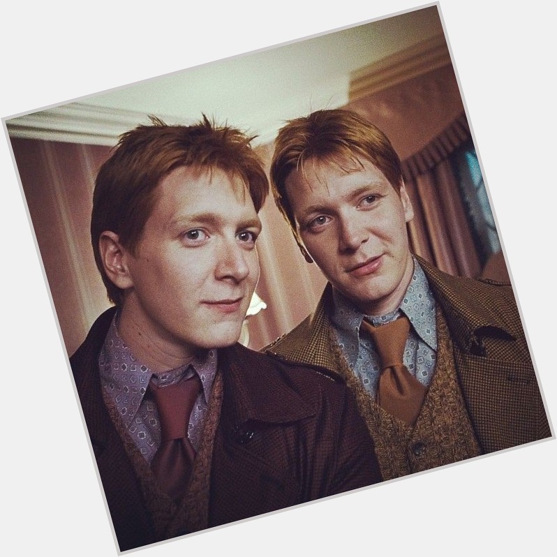 Another birthday in February. Happy birthday twins! James Phelps and Oliver Phelps aka Fred and George Wesley. 