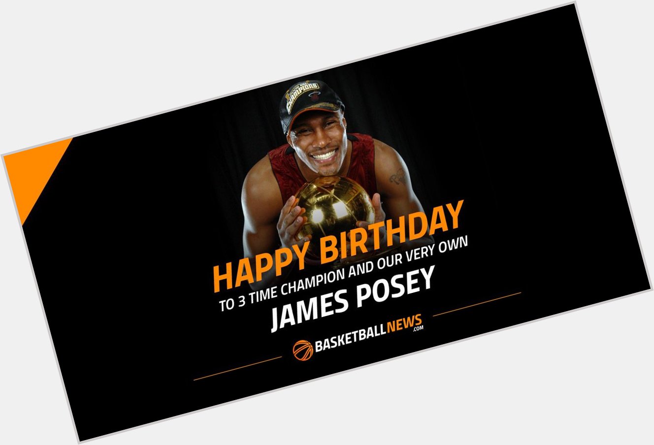 A very happy 44th birthday to the The Host with the Most on The Posecast, our own James Posey   