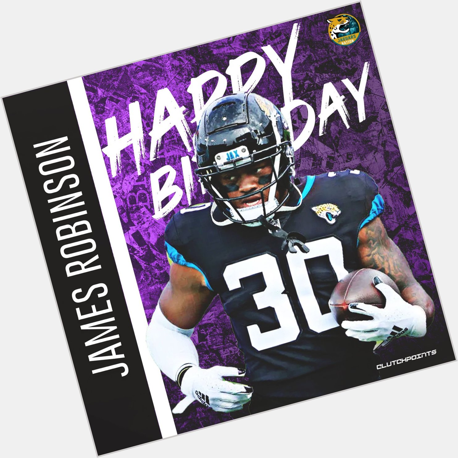 Jaguars Nation, join us in wishing James Robinson a happy 23rd birthday!  