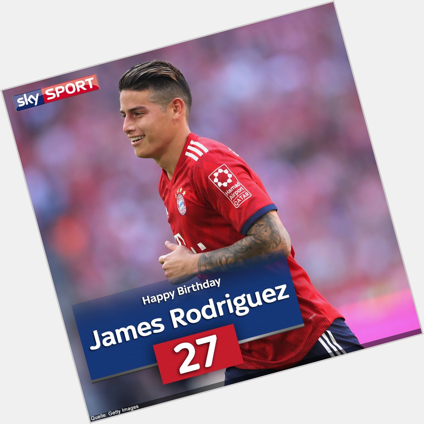 Ist er der beste Linksfuß der Bundesliga? Happy Birthday an James Rodriguez   