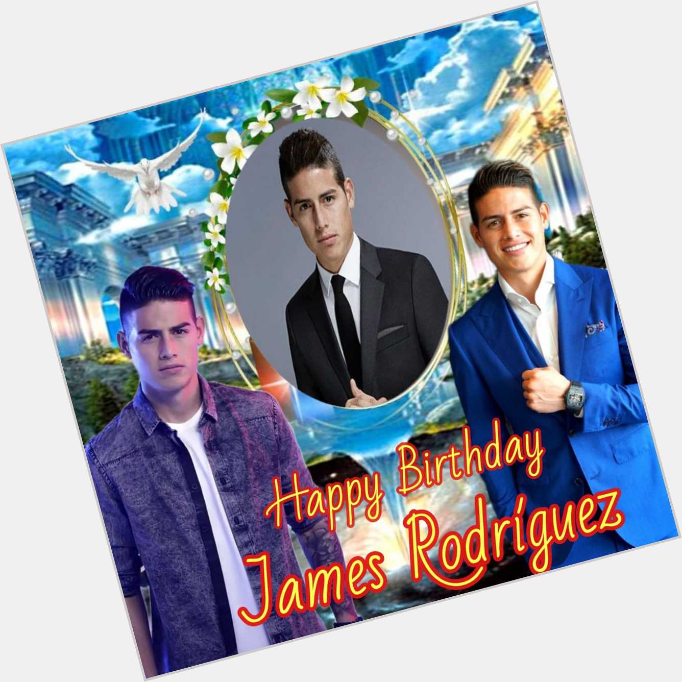 Happy Birthday James Rodriguez  