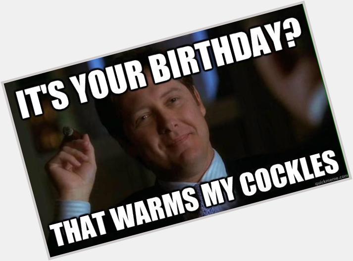 Wishing James Spader a Happy Happy Birthday! 